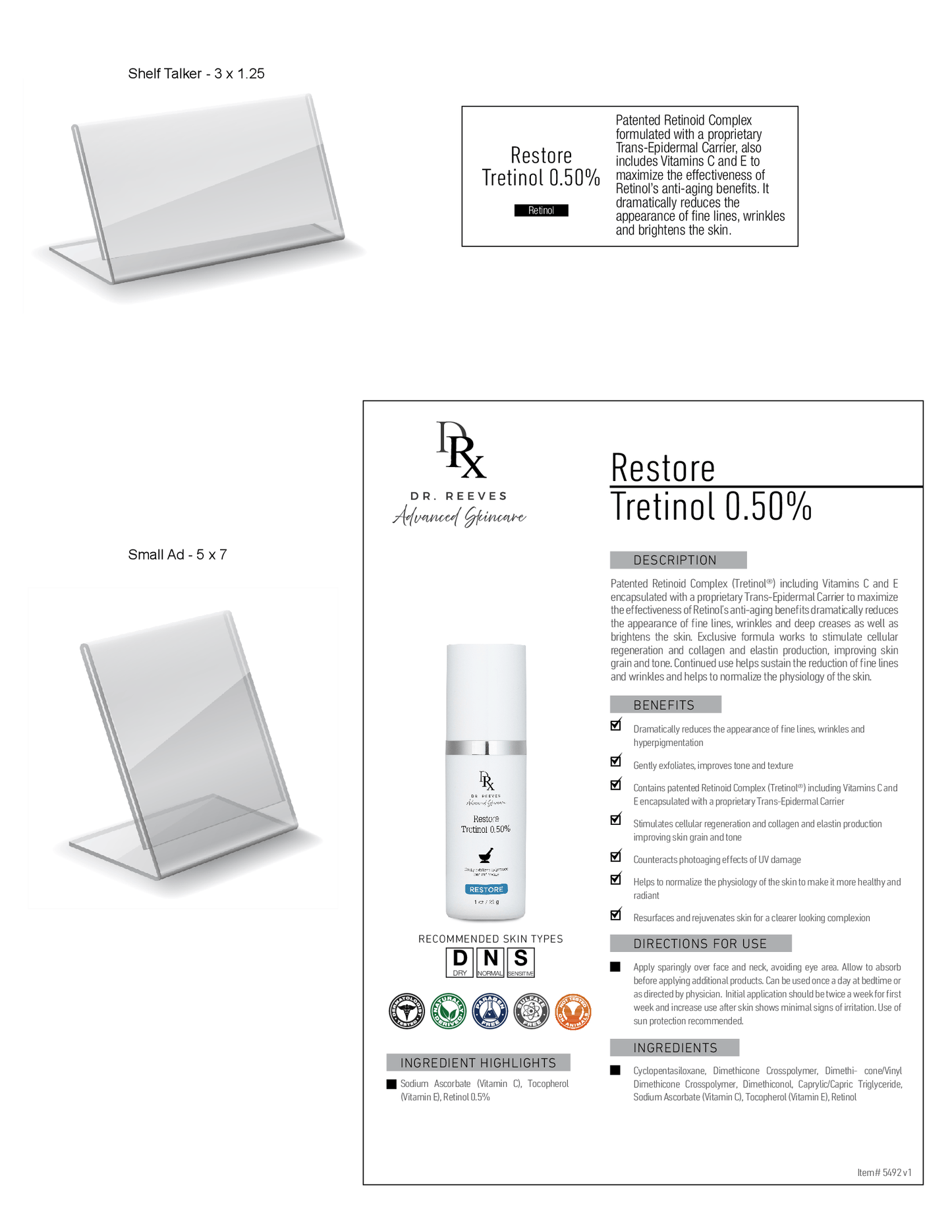 Restore Tretinol 0.50%