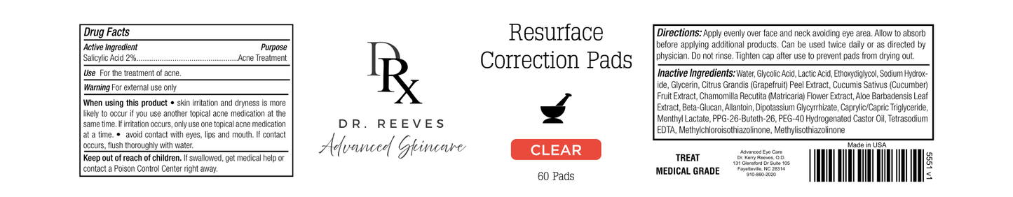 Resurface Correction Pads