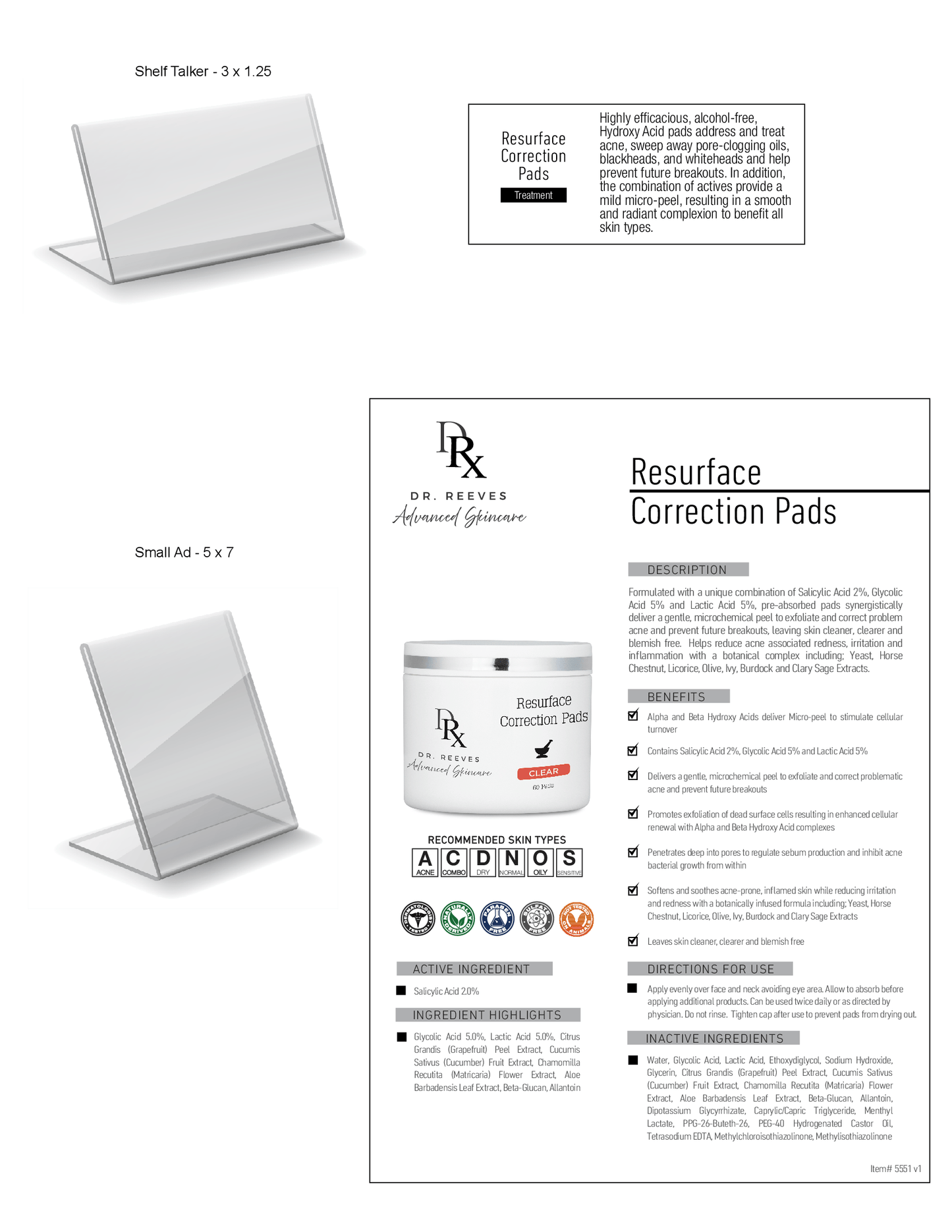 Resurface Correction Pads
