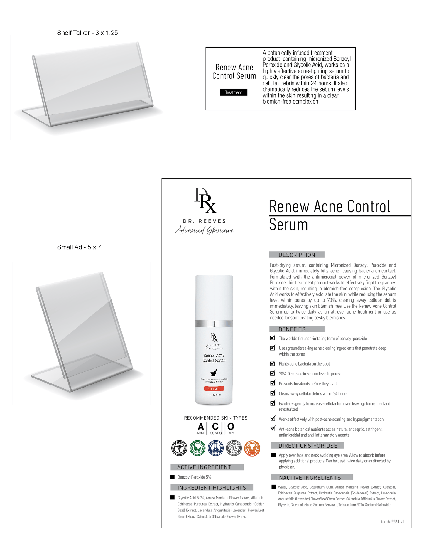 Renew Acne Control Serum