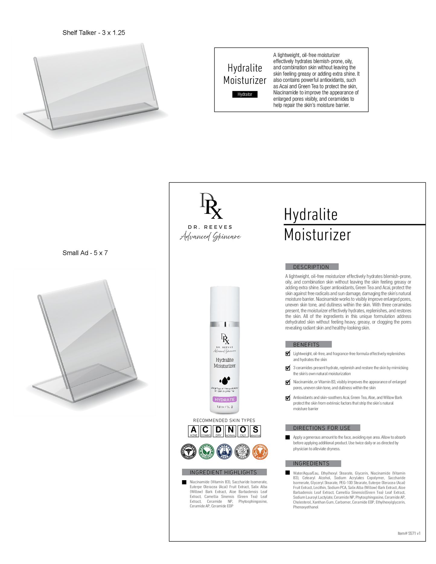 Hydralite Moisturizer