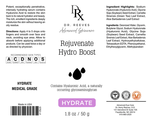Rejuvenate Hydro Boost