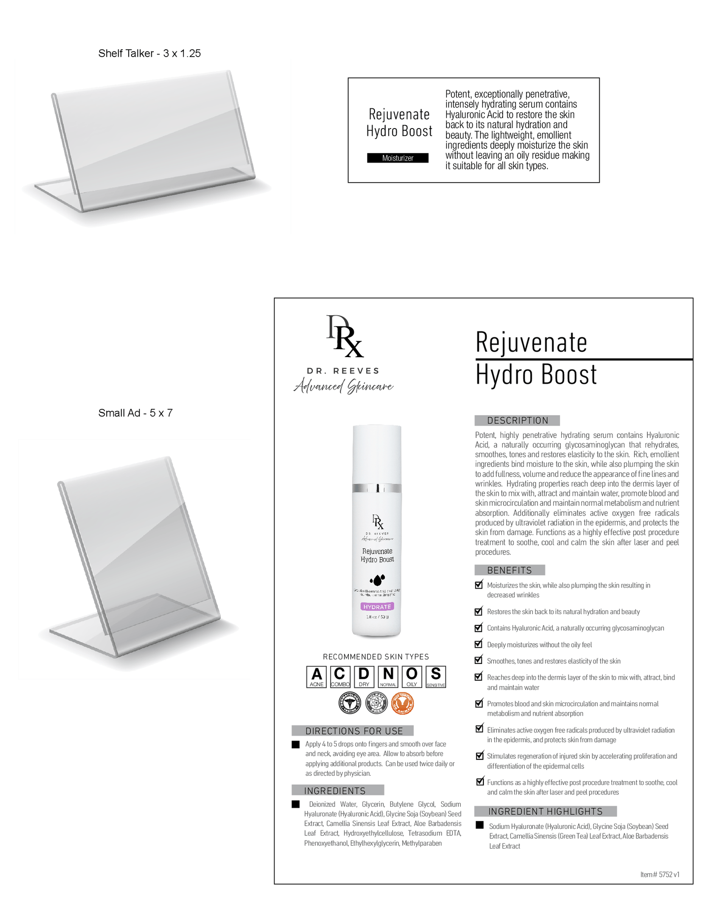 Rejuvenate Hydro Boost