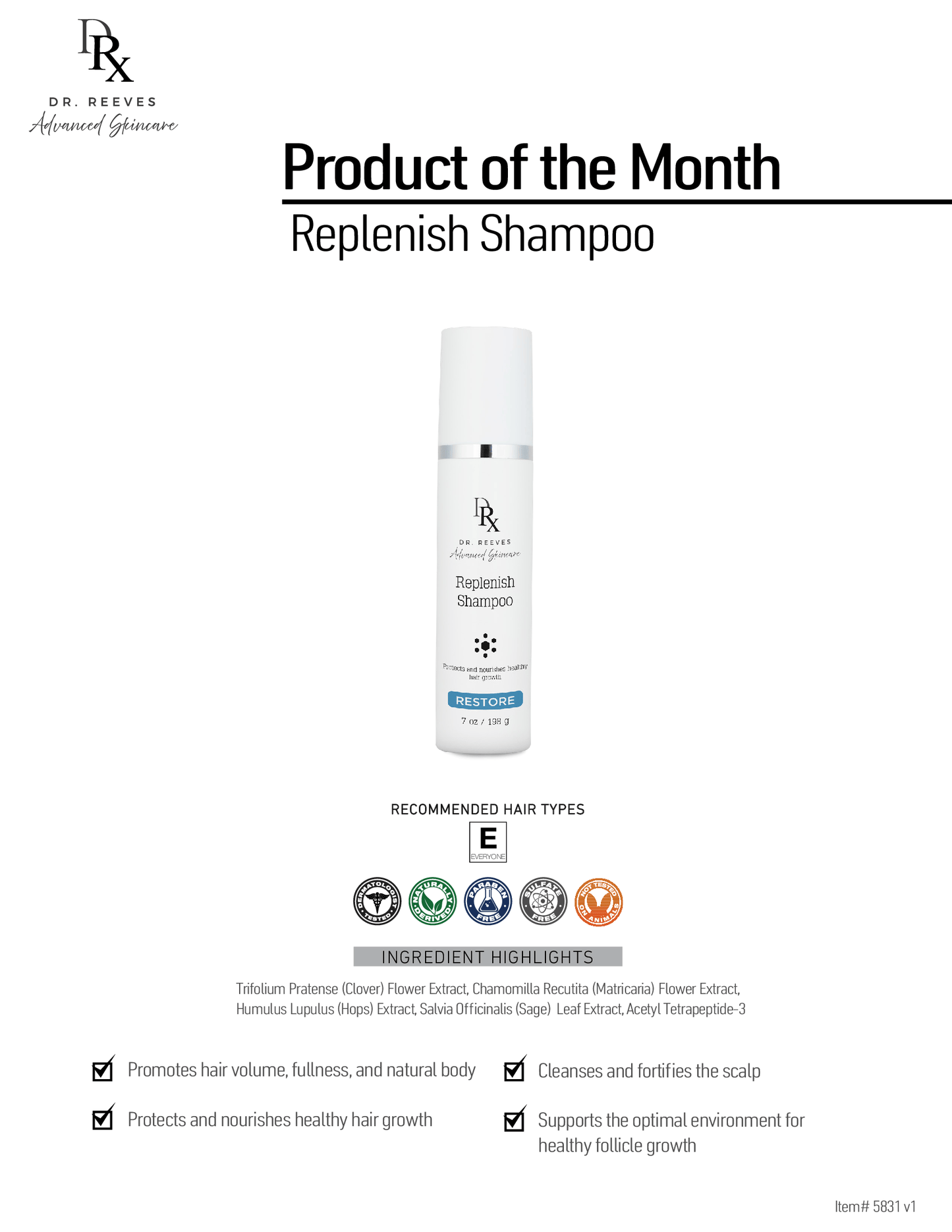 Replenish Shampoo