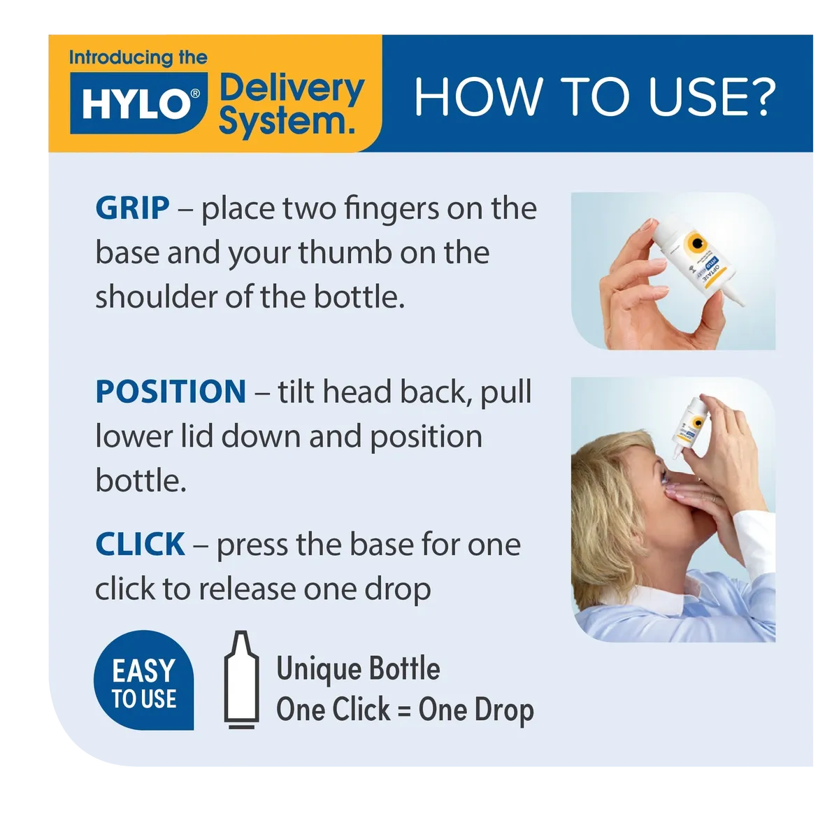 HYLO Relief Dry Eye Drops