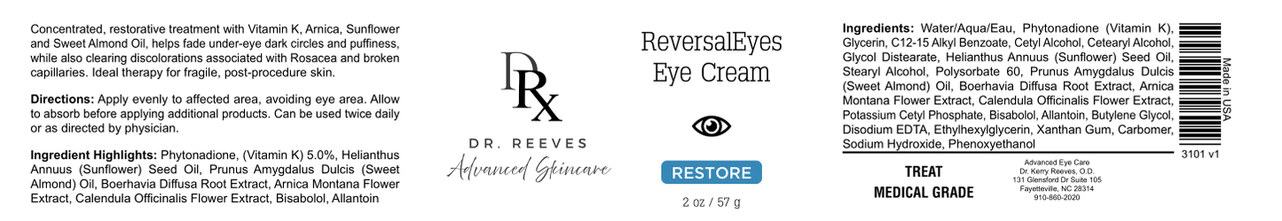 ReversalEyes Eye Cream