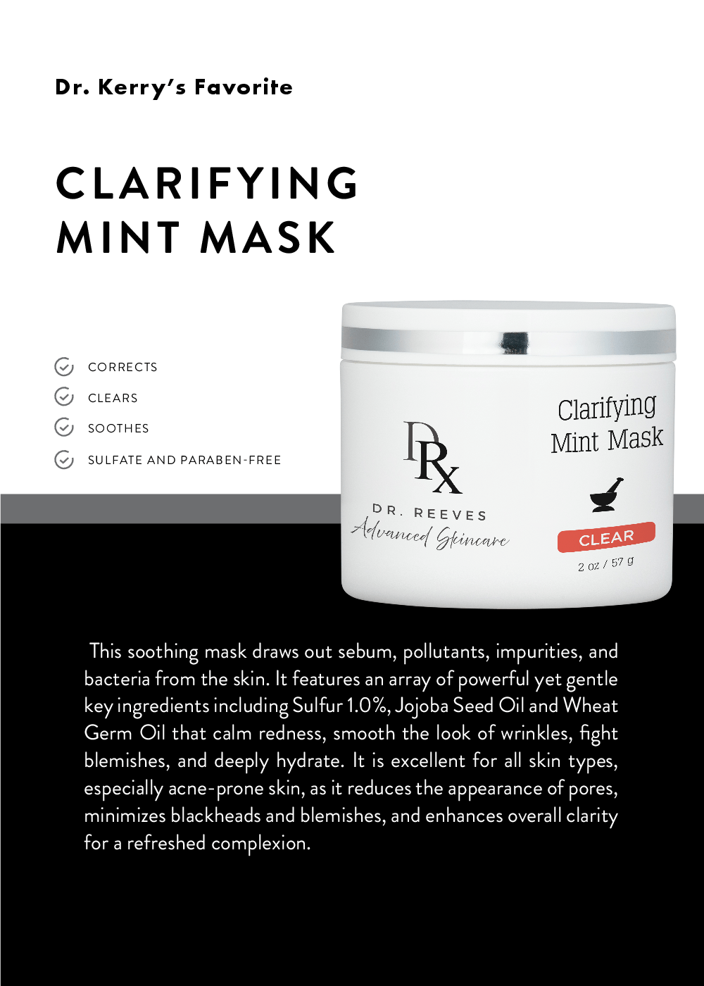 Clarifying Mint Mask