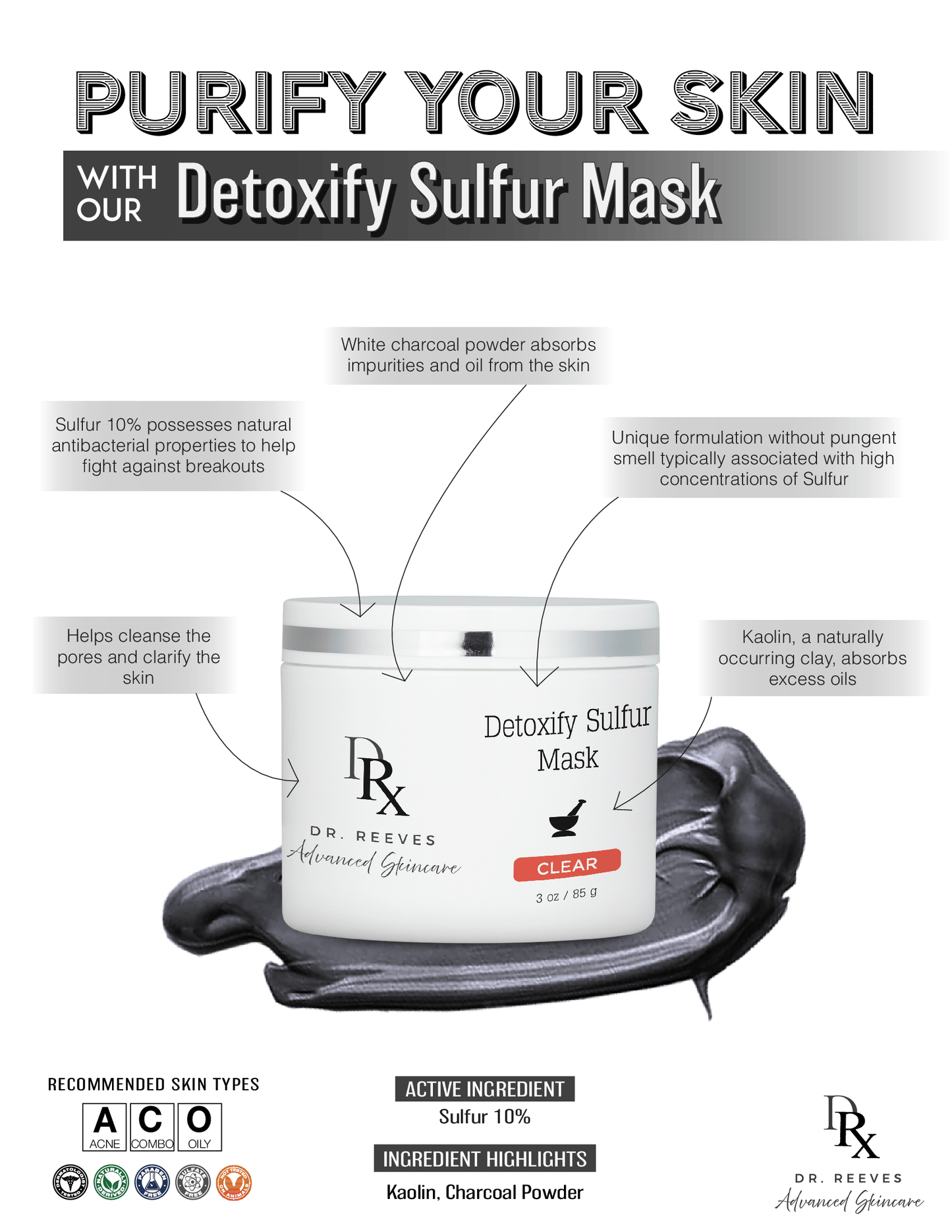 Detoxify Sulfur Mask