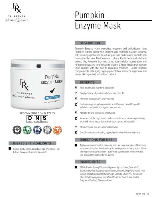 Pumpkin Enzyme Mask