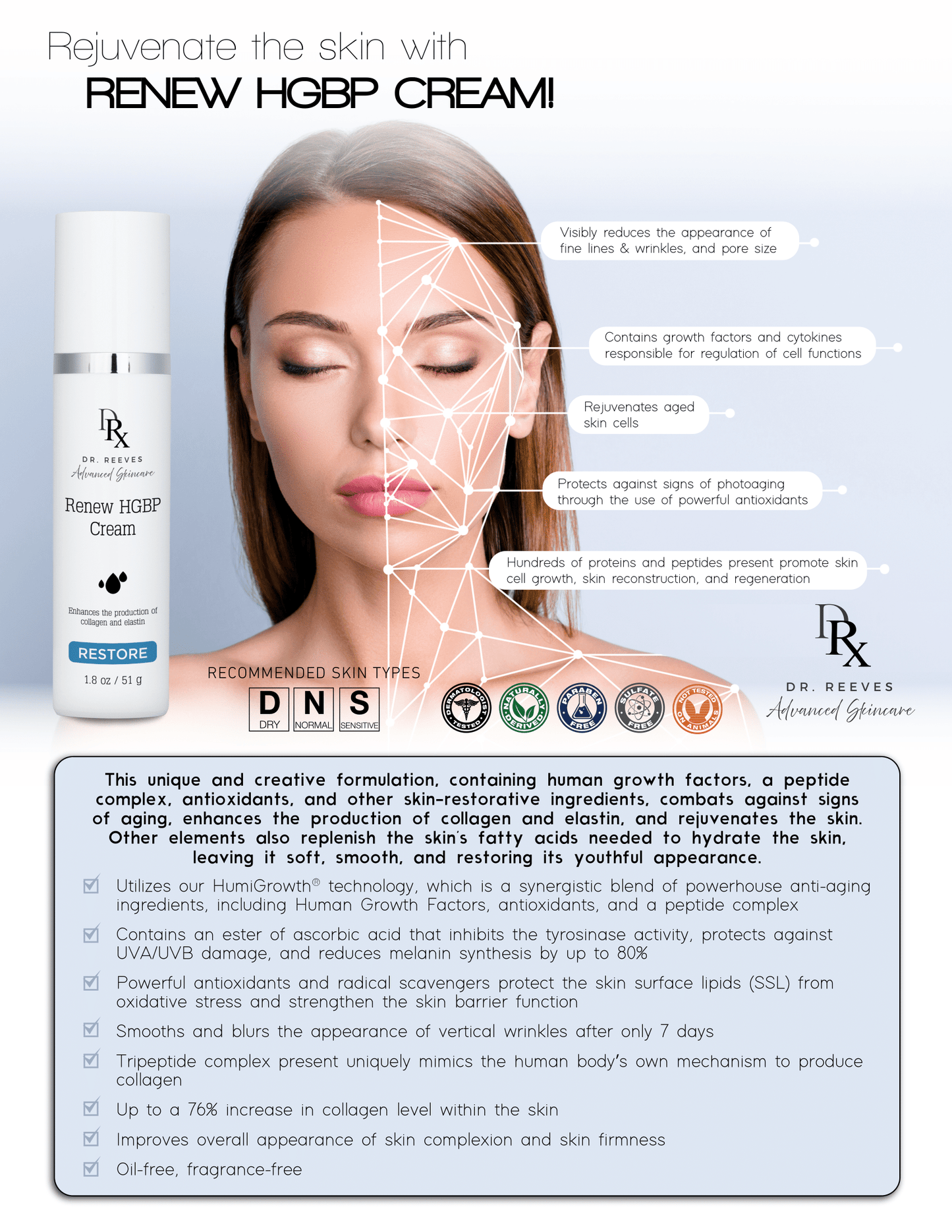 Renew HGBP Cream