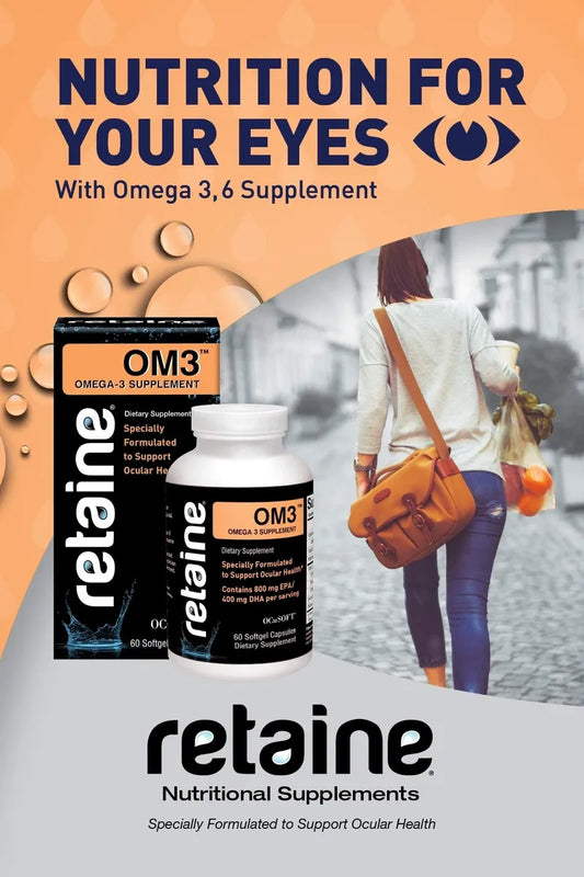Retaine Om3 Nutritional Supplement - 60 Softgel Capsules